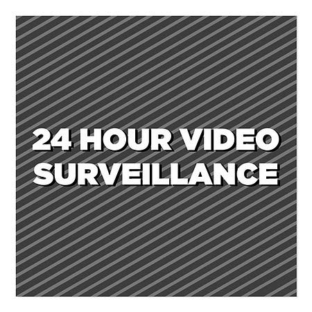 Cgsignlab | מעקב וידאו 24 שעות מעקב -חלון אפור נצמד בחלון | 5 x5